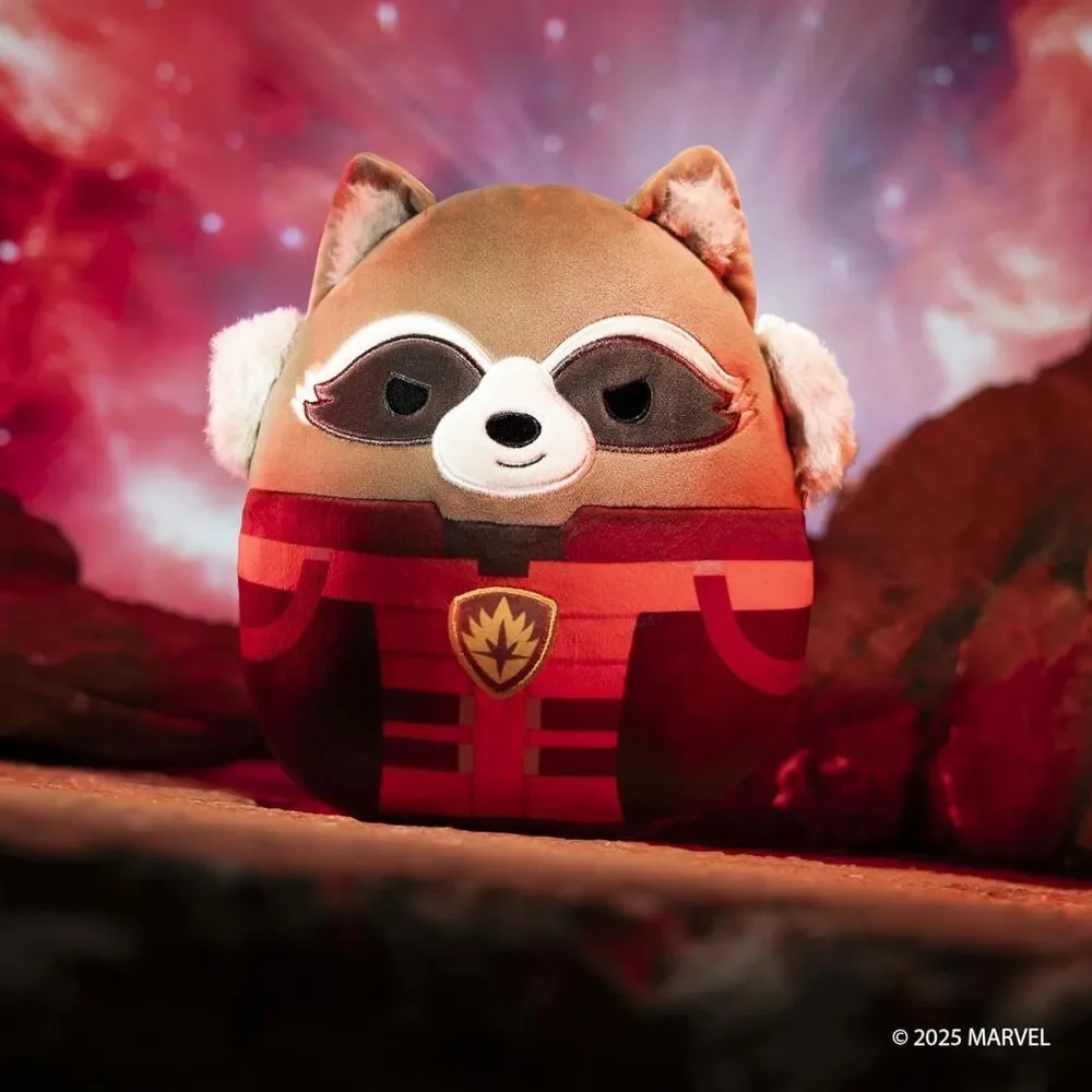 12inch Squish mallows Original Medium-Sized Marvel Rocket Plush